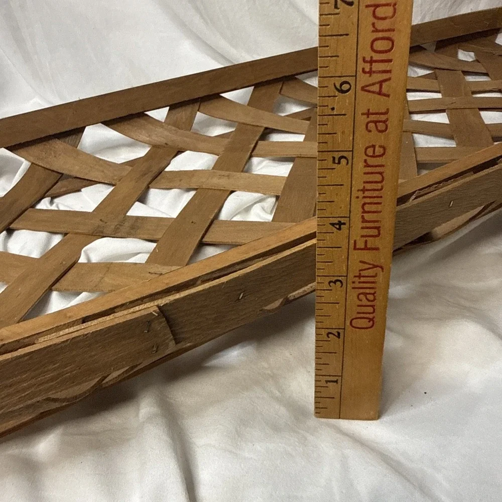 VTG Tobacco Rectangle BASKET  31